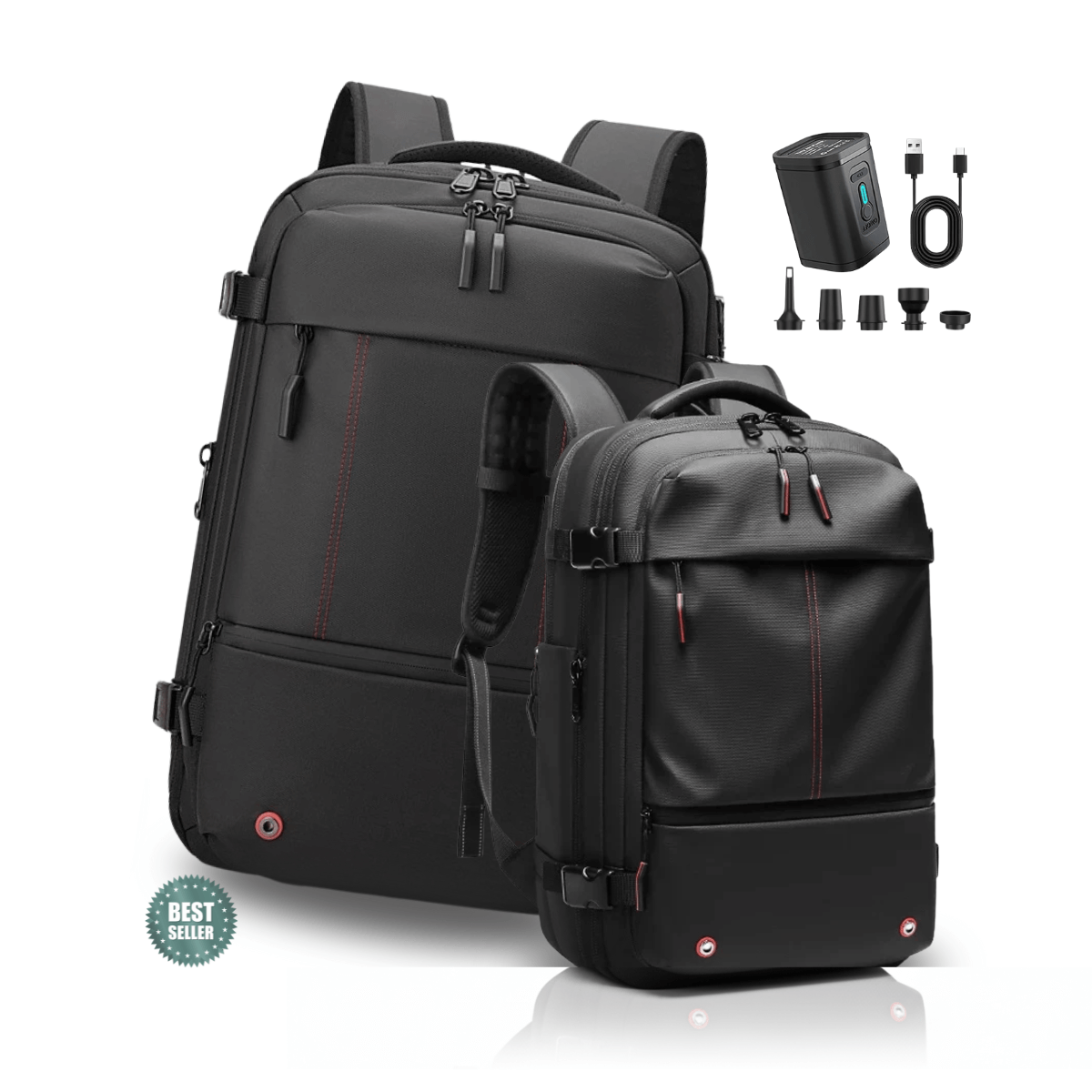 55l laptop backpack The GearApt™ Smart Vacuum Backpack