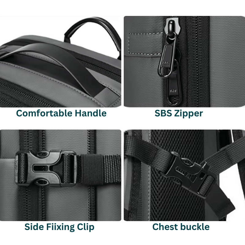 GearApt™ Vacuum Compression Backpack