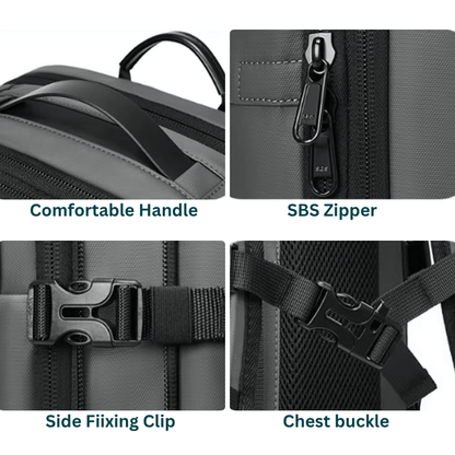 GearApt™ Vacuum Compression Backpack