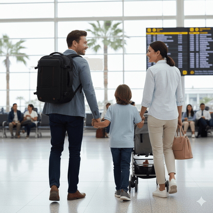 Gearapt backpack travelling trough Sydney