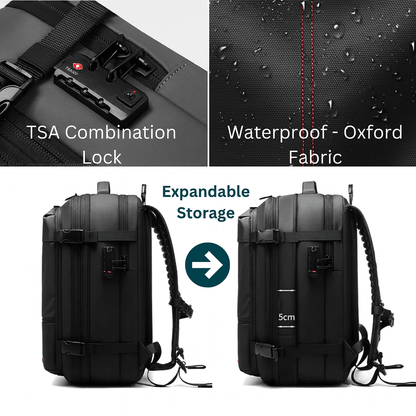 GearApt™ Vacuum Compression Backpack
