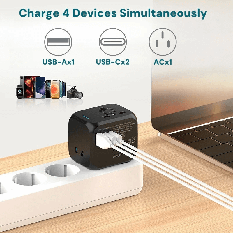 GearApt™ Universal Travel Adaptor